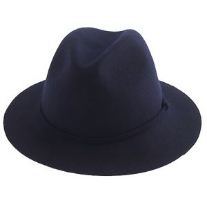 NWOT J.Crew classic fedora floppy Wool Hat